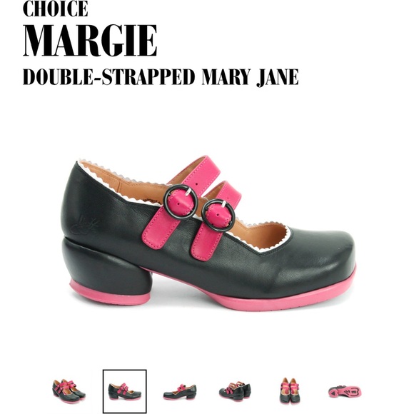 FLUEVOG MARGIE DOUBLE-STRAPPED MARY JANE 7 - Picture 9 of 14